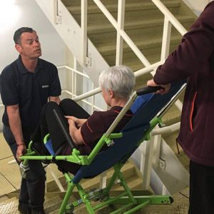 evacuation-chair-on-stairs