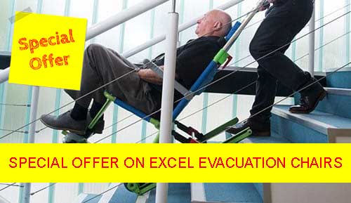 Excel evacuation chair on special offer