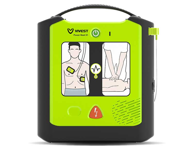 Vivest PowerBeat X1 Semi-Automatic Defibrillator