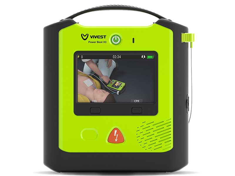 Vivest PowerBeat X3 Semi-Automatic Defibrillator
